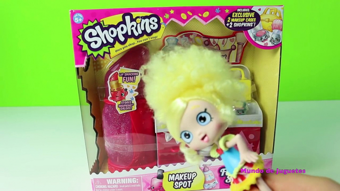 Juguetes Shopkins Makeup Spot|Shopkins Toys Shoppies |Mundo de Juguetes