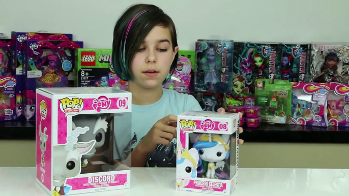 My Little Pony Funko POP - MLP Princess Celestia and Discord Figure Review