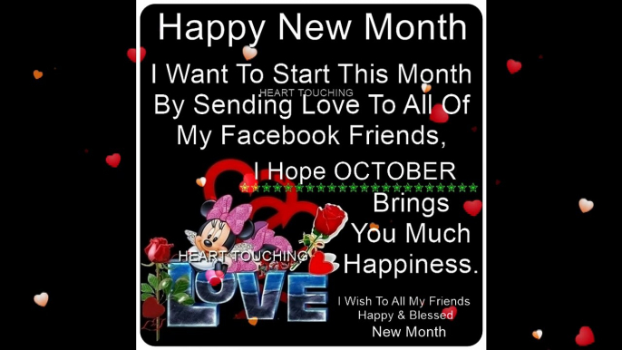 Happy New Month,Welcome October,Hello October,Happy October