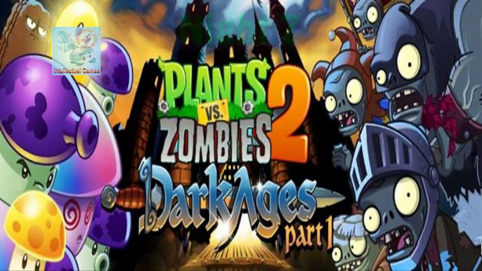 Plants vs Zombies 2 - Dark Ages Night 9 Zombies Boost - Plants vs Zombies 2 update Map 5