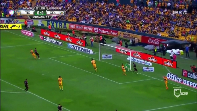 Liga MX - Tigres vs Chivas Guadalajara 01.10.2017