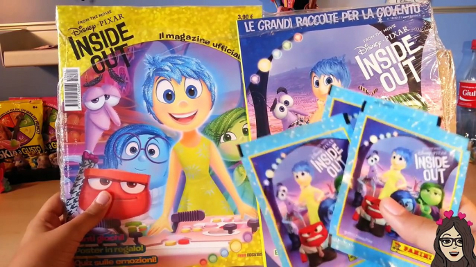 INSIDE OUT: Apriamo insieme il magazine, lalbum e le bustine delle figurine (Edicola).