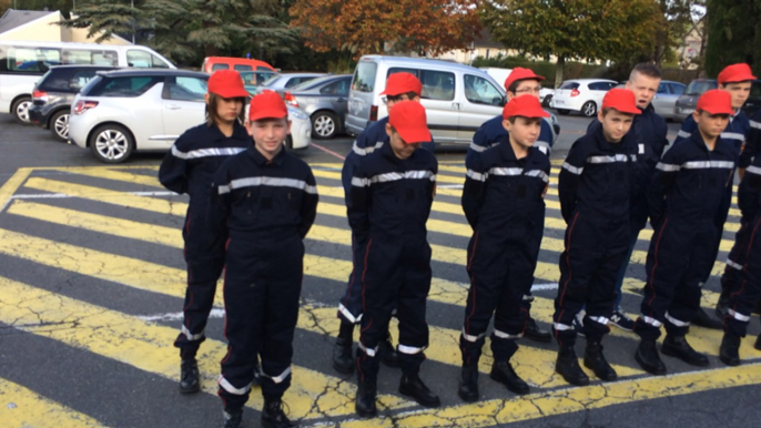 Lancement de la section Jeunes sapeurs-pompiers