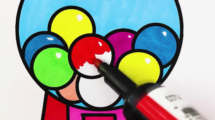 Colorful Water Gun Coloring Pages and Drawing for Kids | Art Colors with Colored Markers