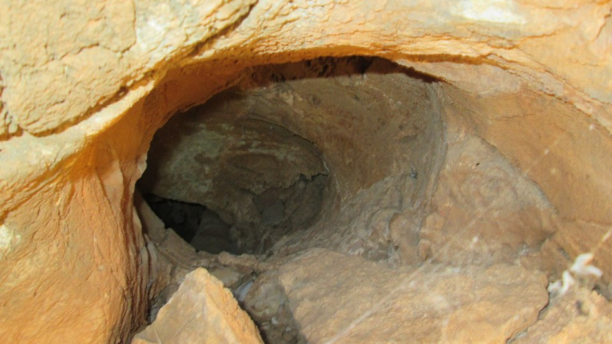 La montaña de las chimeneas de agua