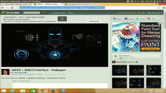 How to Install The Jarvis (Iron Man) Theme on Windows 8 / Windows 10