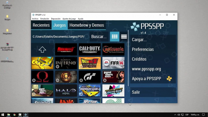 Descargar Emulador de PSP para PC [2017] | PPSSPP 1.4 Ultima Version | Configuracion Perfecta