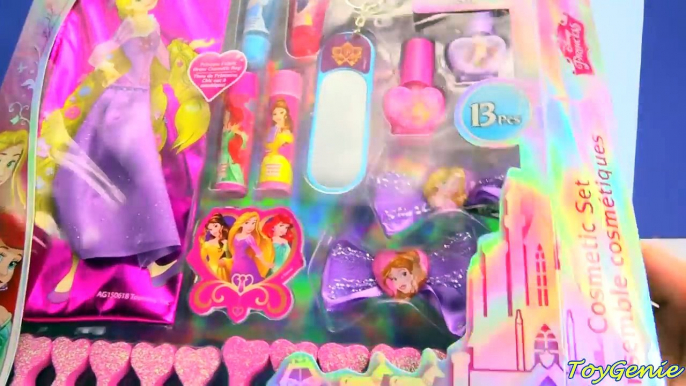 Disney Princess Lip Balms Nail Polishes and Shopkins Season 7 Surprises