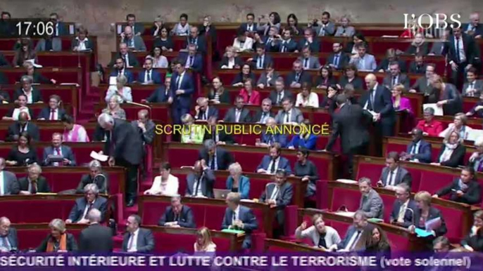 L'assemblée nationale adopte le projet de loi antiterroriste en première lecture