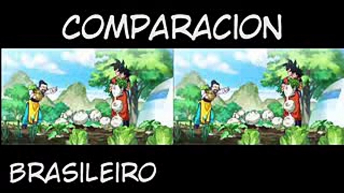 Dragon Ball Super Opening - Latino Vs Brasil  Comparación  Cartoon Network  Dragon Ball Super