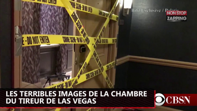 Fusillade à Las Vegas : Les terribles images de la chambre d’hôtel du tireur (Vidéo)