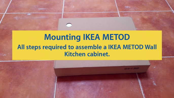 IKEA METOD Assembly Kitchen Wall Cabinet