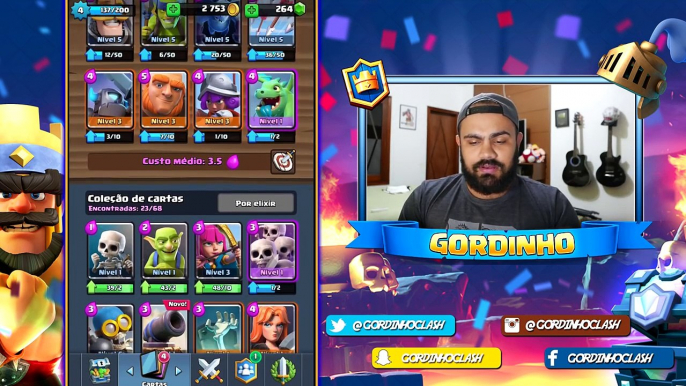 COMO GANHAR 1000 TROFÉUS INVICTO NO CLASH ROYALE