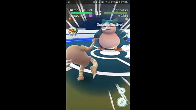 Pokémon GO Holiday Gym Battles Level 5 Pikachu Raichu Gengar Porygon Snorlax Exeggutor & more