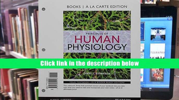 PDF  Principles of Human Physiology, Books a la Carte Plus MasteringA P with Pearson eText --