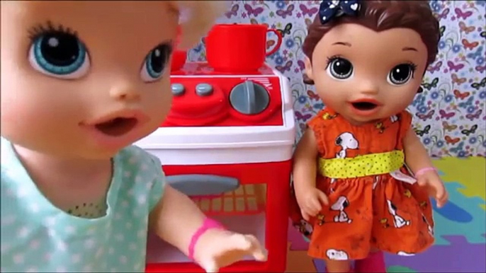 Como fazer PAPINHA DE PÊSSEGO PARA BABY ALIVE. Baby Alive Amandinha e Mel.