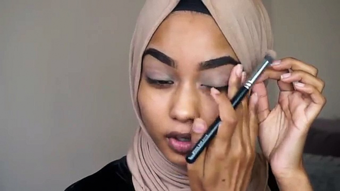 EID MAKEUP TUTORIAL - ARABIC INSPIRED - GOLD SMOKEY BROWN EYES