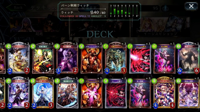 【シャドウバース】これが新しい秘術！バーン秘術ウィッチ【Shadowverse】