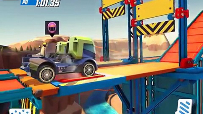 HOT WHEELS RACE OFF Heavy Duty Cars / Rig Heat / Off-Duty / The Haulinator Gameplay Android / iOS