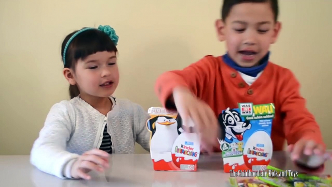 Kinder Surprise Eggs unboxing + Lego Mini Figures , Barbie Kinder Frozen Zaini Surprise Eggs