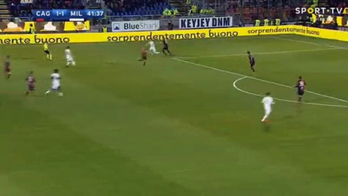 Franck Kessie GOAL HD - Cagliari 1-2 AC Milan 21.01.2018