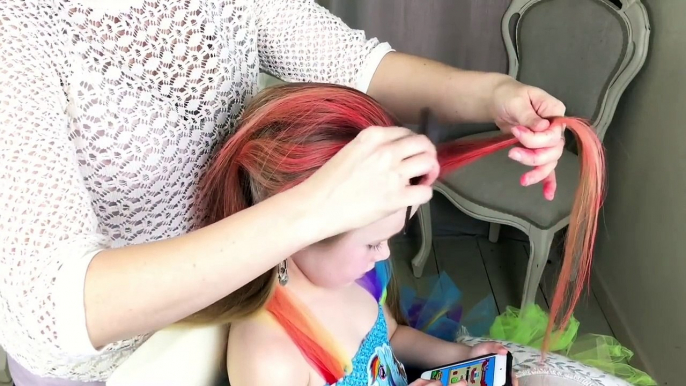 My Little Pony: Rainbow Dash Tutorial by SweetHearts Hair
