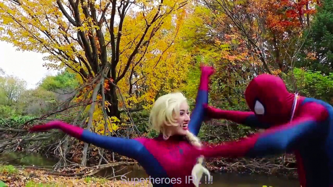 Frozen Elsa & Spiderman BOXING! w  Rapunzel Joker Maleficent Toys! Superhero Fun in real life IRL | Superheroes | Spiderman | Superman | Frozen Elsa | Joker