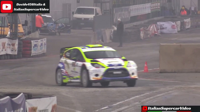 Tobia Cavallini & Fiesta WRC - Action + Jumps - Trofeo Italia WRC Winner! - Motor Show Bologna