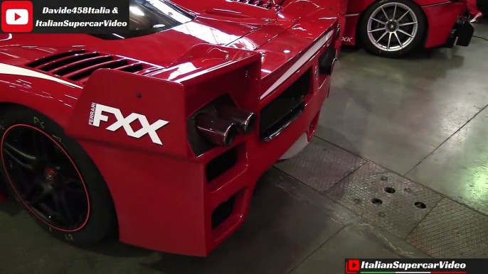 Ferrari FXX Evoluzione and its SCREAMING V12 engine!!! - Motor Show Bologna