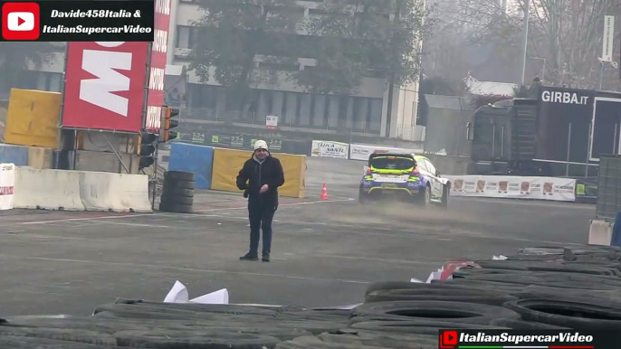 Tobia Cavallini & Fiesta WRC - Action + Jumps - Trofeo Italia WRC Winner! - Motor Show Bol