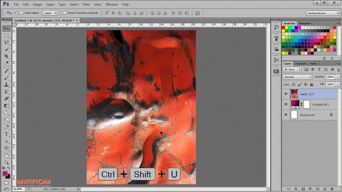 Create A Poster With Cool Texture Background In Photoshop