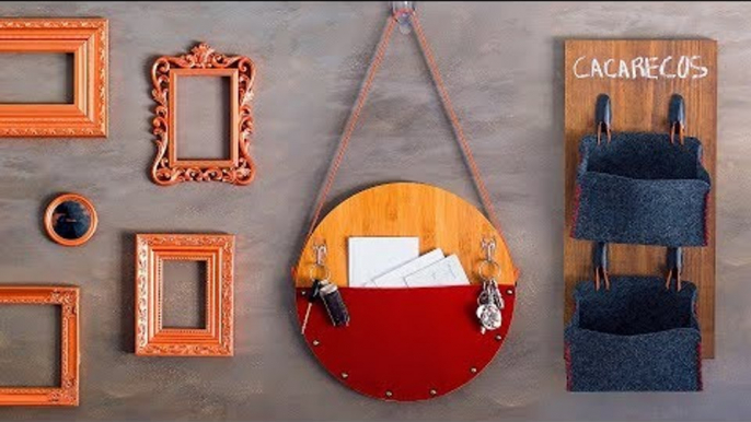 3 DIY para ORGANIZAR e DECORAR a SALA