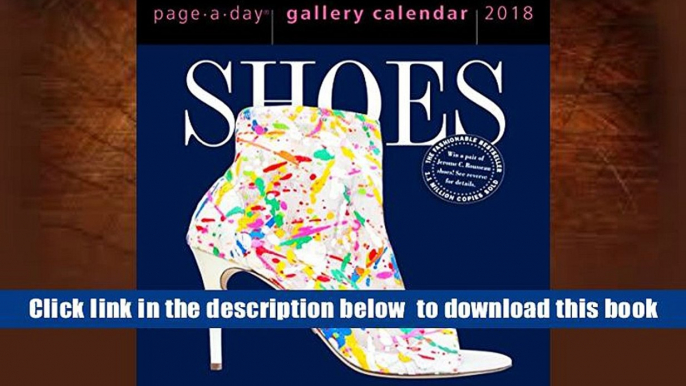 [Download]  Shoes Gallery Calendar 2018 Workman Publishing For Kindle