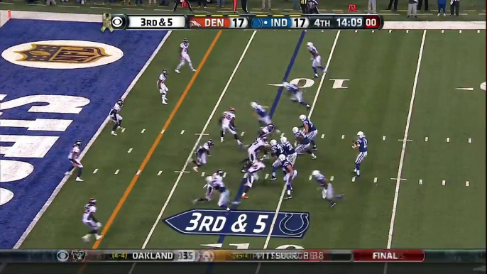 2015 - Colts Andrew Luck 8-yard touchdown to Ahmad Bradshaw