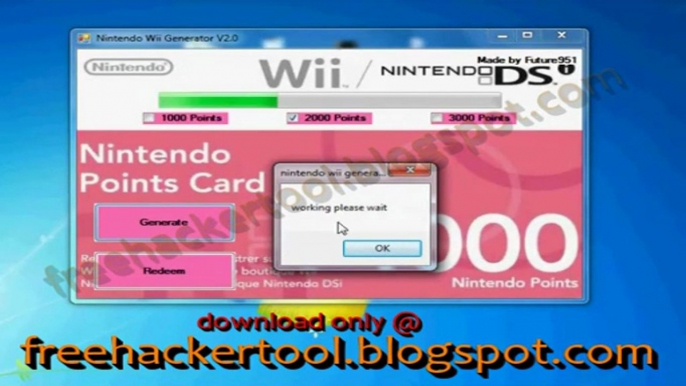 Nintendo Free Wii Points Codes Untitled