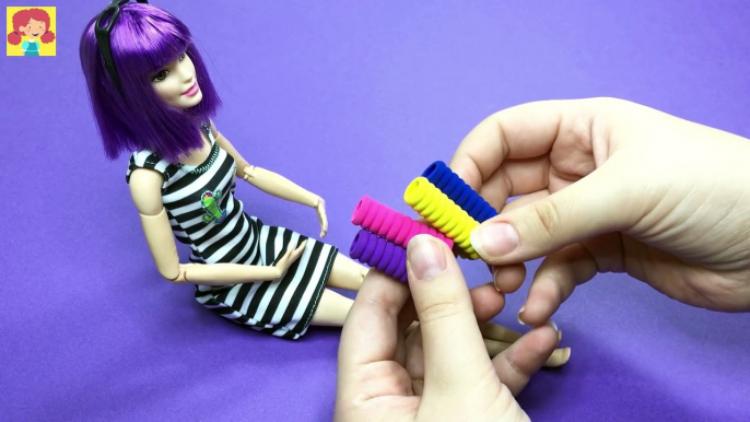 DIY Miniature Working Water Bottle For Barbie Dolls - Easy Doll Crafts - Making Kids Toys