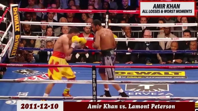 Amir Khan - All Losses & Worst Moments