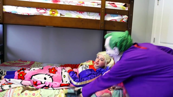 Pink Spidergirl Vs Harley Quinn Funny Sick prank spiderman vs Doctor vs Frozen Elsa & Frozen Anna