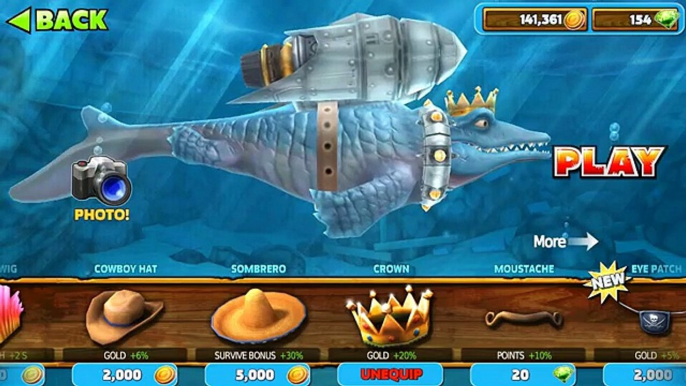 Hungry Shark Evolution Mr. Snappy Mosasaurus vs Megalodon New Epic Update # New Shark Gameplay new