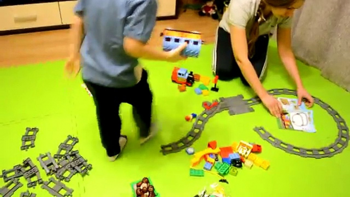 Железная дорога Lego Duplo 10507/ Lego Duplo track / railway system