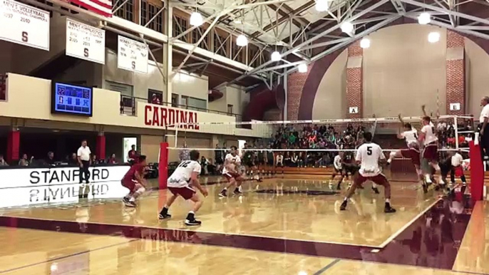 Hawaii vs Stanford - Full Game Mens Volleyball Highlights (2/12/16)