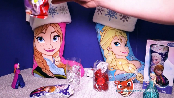 FROZEN Disney Elsa & Anna Surprise Stockings a Disney Frozen Surprise Video