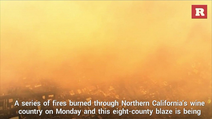 Firestorm burns through California wine country | Rare News