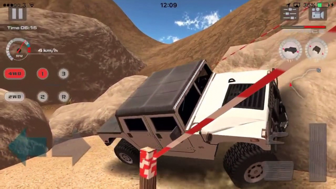 Offroad Drive: Desert level 13 Hummer h1 best american offroad car