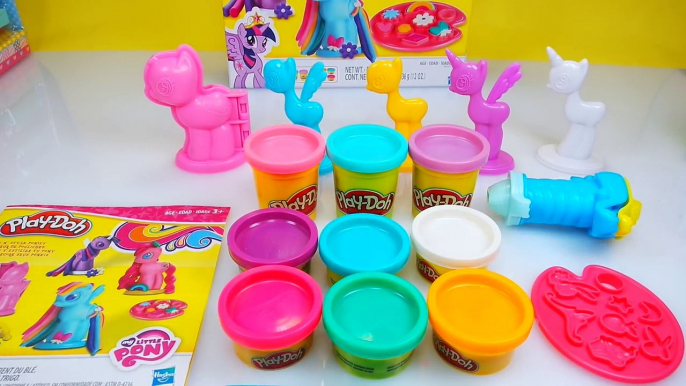 玩 培樂多 彩虹小馬 魔法公主 黏土 玩具組合 Play Doh My Little Pony Make N Style Ponies