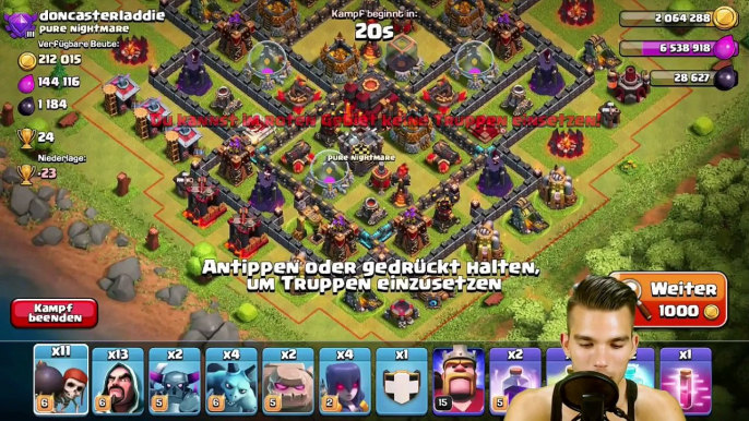 CLASH OF CLANS Deutsch: Weg mit den Truppen! ✭ Lets Play Clash of Clans