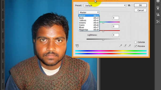 Learn Photoshop in hindi- 21 - Dark to Fair Face काले चेहरे को गोरा बनाए