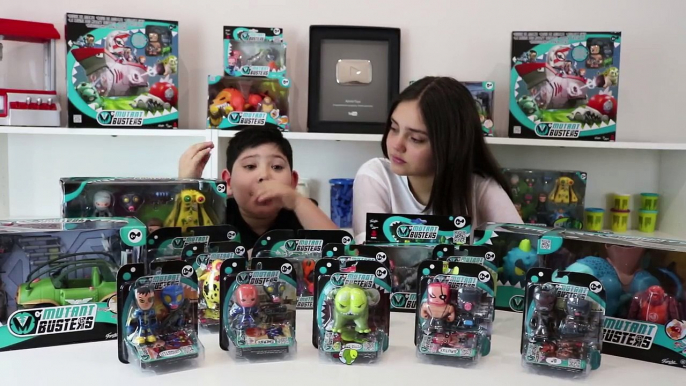 Cazamos Mutantes de Juguetes con Mutant Busters la Serie de NetFlix en Abrelo Toys Mega Unboxing