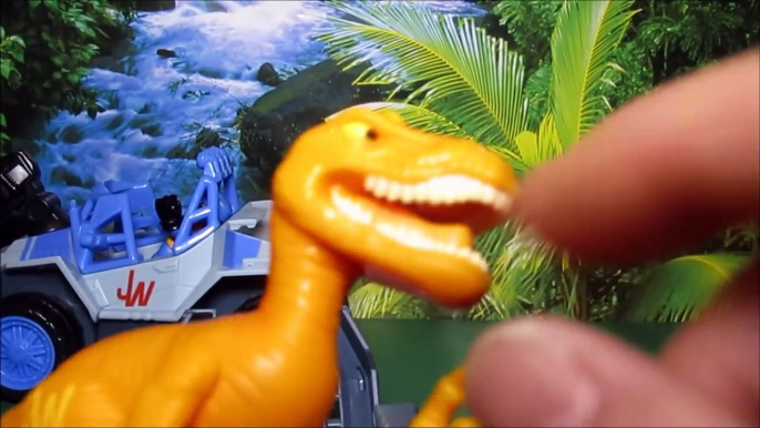 PLAYSKOOL HEROES JURASSIC WORLD DINO TRACKER VEHICLE W Indominus Rex Unboxing, Review By WD Toys