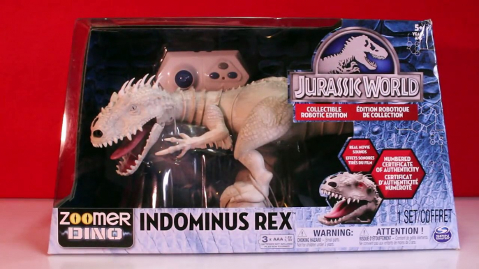 Jurassic World Indominus Rex ZOOMER DINO vs Oynx, MiPosaur Robotic Dinosaurs Comparison + Toy Review